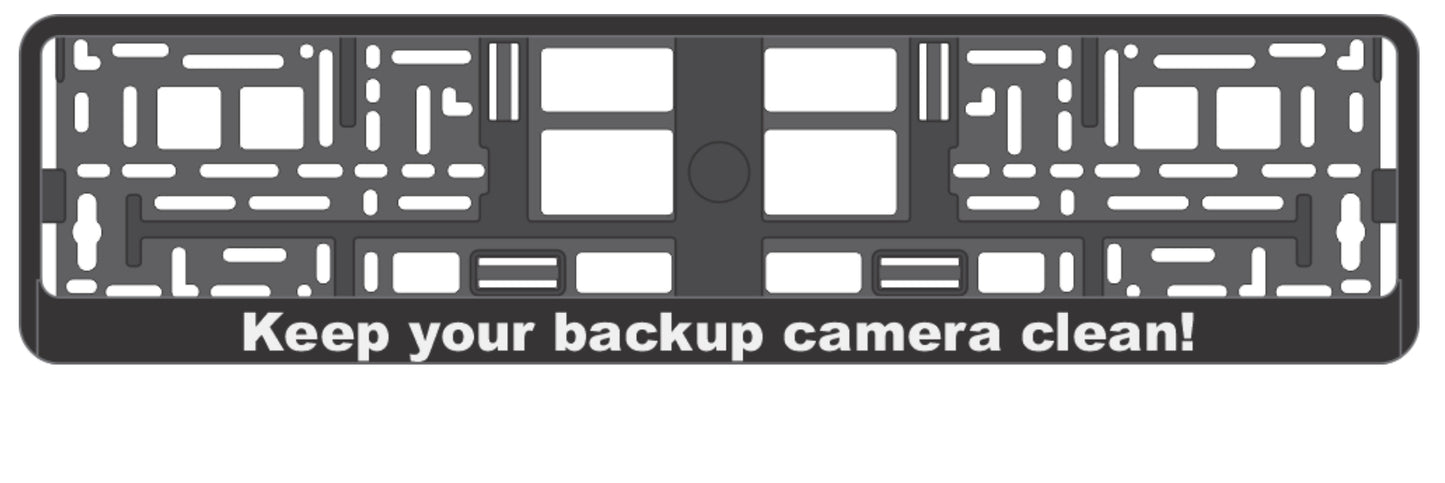 Kommer sommaren 2022! PUSH IT GOOD - Backkamera rengöring